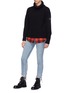 模特儿示范图 - 点击放大 - CANADA GOOSE - Williston高领美丽诺羊毛针织衫