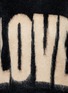 细节 - 点击放大 - GIVENCHY - “LOVE”字母图案混马海毛针织衫