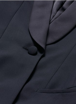 细节 - 点击放大 - BALENCIAGA - 单色混羊毛大衣