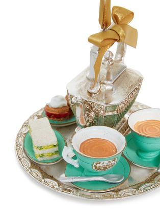细节 –点击放大 - FORTNUM & MASON - Fortnum's afternoon tea tray Christmas tree decoration