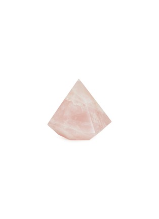  - LANE CRAWFORD - x Stoned Crystals Love Triangle几何水晶摆件－玫瑰石英