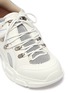细节 - 点击放大 - GUCCI - Flashtrek仿水晶搭带拼接设计厚底运动鞋
