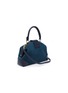 细节 - 点击放大 - MANU ATELIER - 'Demi' suede and leather crossbody satchel