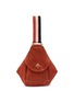 首图 - 点击放大 - MANU ATELIER - 'Fernweh' stripe shoulder strap micro suede handbag