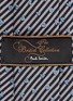 细节 - 点击放大 - PAUL SMITH - 斜纹刺绣真丝领带