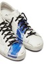 细节 - 点击放大 - GOLDEN GOOSE - Superstar手绘条纹真皮运动鞋