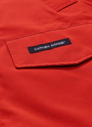 - CANADA GOOSE - Langford郊狼毛边饰羽绒派克大衣