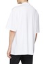 背面 - 点击放大 - CALVIN KLEIN 205W39NYC - 品牌名称刺绣oversize T恤