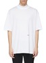 首图 - 点击放大 - CALVIN KLEIN 205W39NYC - 品牌名称刺绣oversize T恤