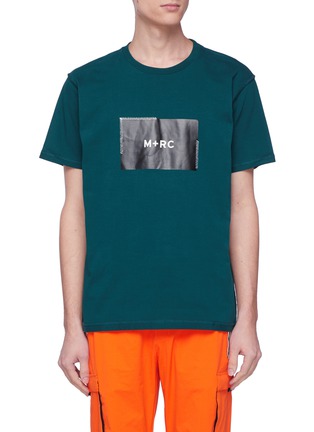 首图 - 点击放大 - M+RC NOIR - 车缝线点缀品牌标志纯棉T恤