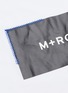  - M+RC NOIR - 车缝线点缀品牌标志纯棉T恤