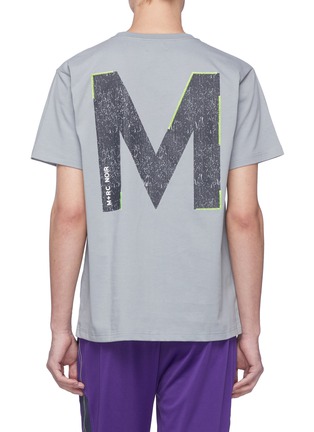 背面 - 点击放大 - M+RC NOIR - M字母及品牌名称纯棉T恤