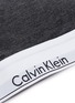  - CALVIN KLEIN UNDERWEAR - Modern品牌名称条纹棉混莫代尔内衣