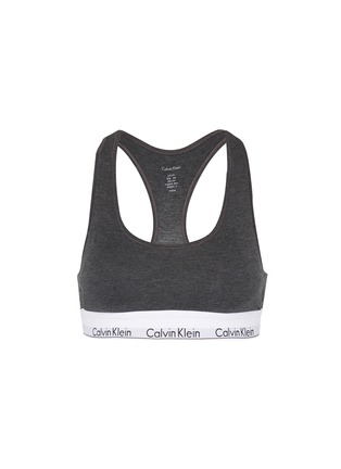 首图 - 点击放大 - CALVIN KLEIN UNDERWEAR - Modern品牌名称条纹棉混莫代尔内衣