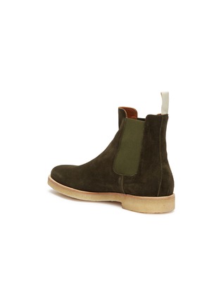 细节 - 点击放大 - COMMON PROJECTS - 绒面真皮切尔西靴