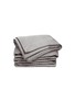 首图 –点击放大 - FRETTE - Luxury Herringbone人字纹绗缝混棉及丝床罩－深灰色
