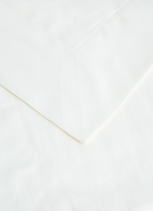 细节 –点击放大 - FRETTE - 纯棉棉缎枕套－奶白色