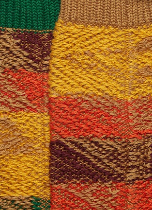 细节 - 点击放大 - SACAI - x Pendleton几何图案纯棉针织袜