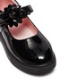 细节 - 点击放大 - WINK - Gelato儿童款立体花卉搭带漆皮玛丽珍鞋