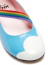 细节 - 点击放大 - WINK - Soda Pop儿童款彩虹搭带拼色漆皮平底鞋