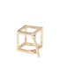 细节 - 点击放大 - SHIHARA - 'Square' diamond 18k yellow gold cube single earring – 7mm