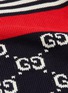  - GUCCI - 双G品牌标志条纹立领针织夹克