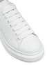 细节 - 点击放大 - ALEXANDER MCQUEEN - Oversized Sneaker闪粉点缀真皮运动鞋