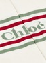 细节 - 点击放大 - CHLOÉ - logo条纹长筒袜