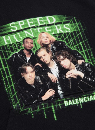 speedhunters乐队印花连帽卫衣