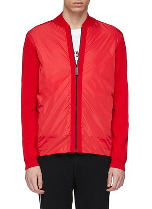 首图 - 点击放大 - CANADA GOOSE - WindBridge尼龙拼接美丽诺羊毛针织开