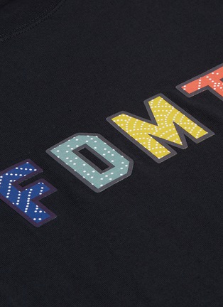  - FDMTL - 波点品牌名称拼贴T恤