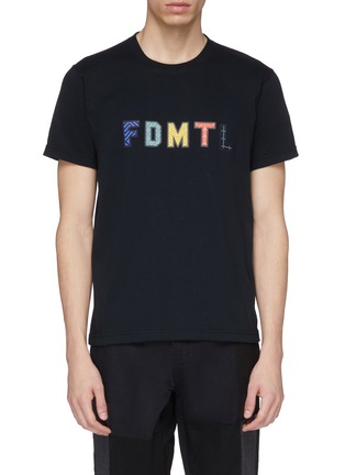 首图 - 点击放大 - FDMTL - 波点品牌名称拼贴T恤
