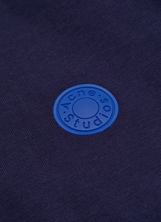  - ACNE STUDIOS - logo徽章英文字拼色长袖T恤