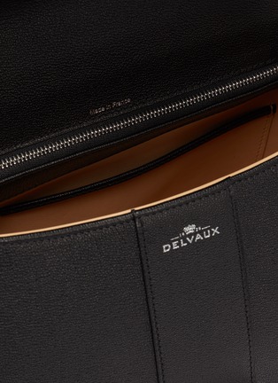 细节 - 点击放大 - DELVAUX - BRILLANT MM RODÉO小牛皮手提包
