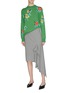 模特儿示范图 - 点击放大 - TOGA ARCHIVES - 花卉嵌花羊毛针织衫