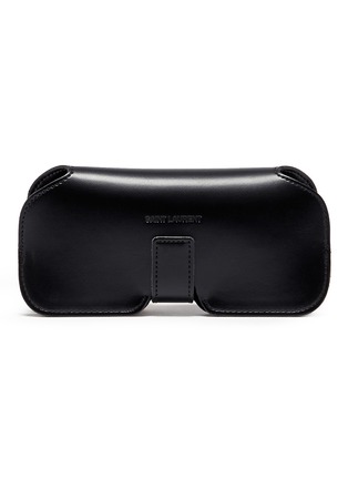 细节 - 点击放大 - SAINT LAURENT - Classic 28双鼻梁金属镜框太阳眼镜