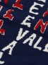  - VALENTINO GARAVANI - 品牌名称字母羊毛混羊绒针织衫