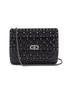 首图 - 点击放大 - VALENTINO GARAVANI - 'Rockstud Spike' medium quilted leather crossbody bag