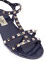 细节 - 点击放大 - VALENTINO GARAVANI - Rockstud caged PVC sandals