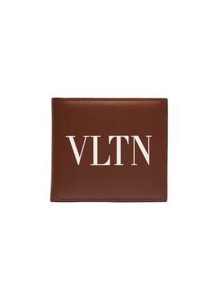 首图 - 点击放大 - VALENTINO GARAVANI - Valentino Garavani VLTN品牌名称真皮折叠钱包