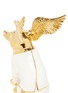 细节 –点击放大 - MATTEO CIBIC - 大号翅膀小猪造型镀金陶瓷雕塑