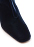 细节 - 点击放大 - EMMA HOPE - 'High Zippo' velvet ankle boots