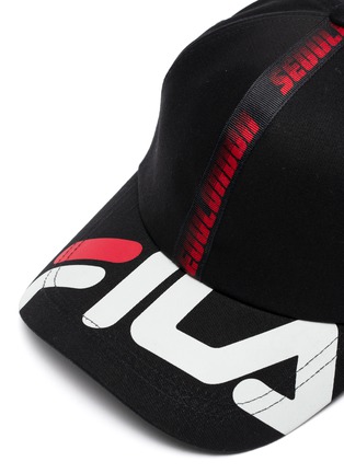细节 - 点击放大 - D-ANTIDOTE - x FILA logo搭带棒球帽