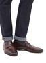 模特儿示范图 - 点击放大 - MAGNANNI - Leather penny loafers
