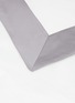 细节 –点击放大 - FRETTE - Bold条纹围边纯棉枕套－奶白色及灰色