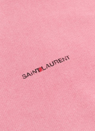  - SAINT LAURENT - 品牌名称纯棉水洗卫衣
