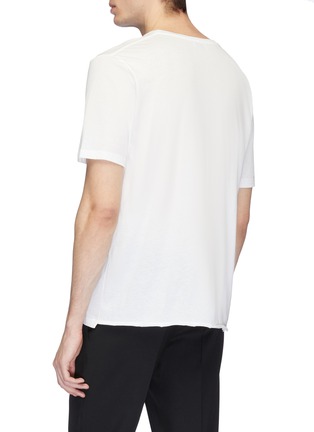 背面 - 点击放大 - SAINT LAURENT - 动物纹理品牌标志纯棉T恤