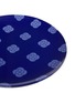 细节 –点击放大 - SHANG XIA - 幸运结图案陶瓷餐盘－青花蓝色