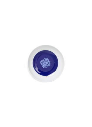 首图 –点击放大 - SHANG XIA - 幸运结图案陶瓷酱碟－青花蓝色