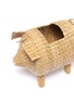 细节 - 点击放大 - CULT GAIA - The Babe小猪造型编织稻草斜挎包